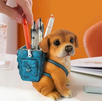 Dog Backpack Pen Holder