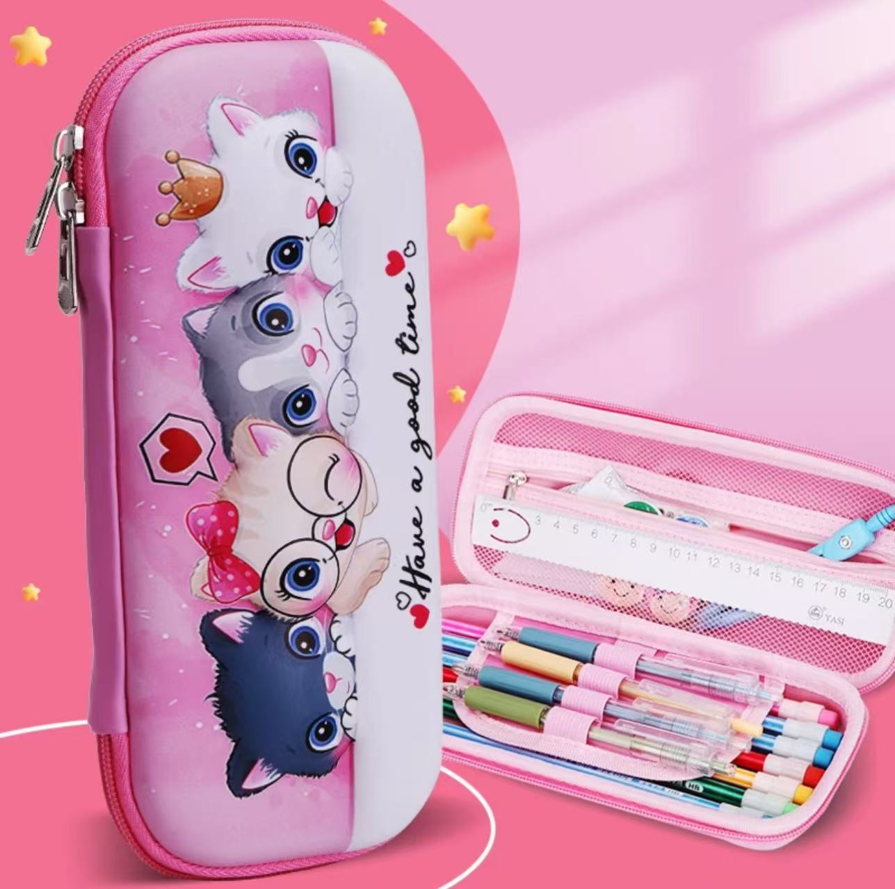 Cute Kitty Pencil Case