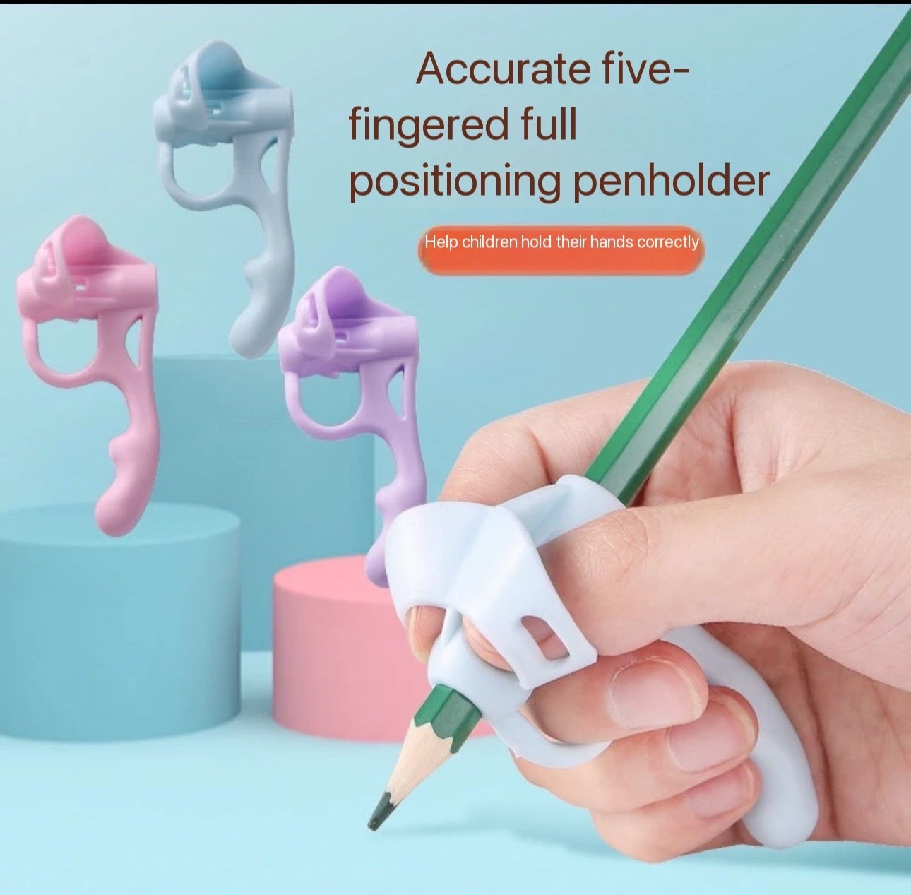 Five-Fingered Full Positioning Penholder